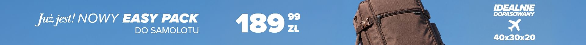Plecaki podróżne