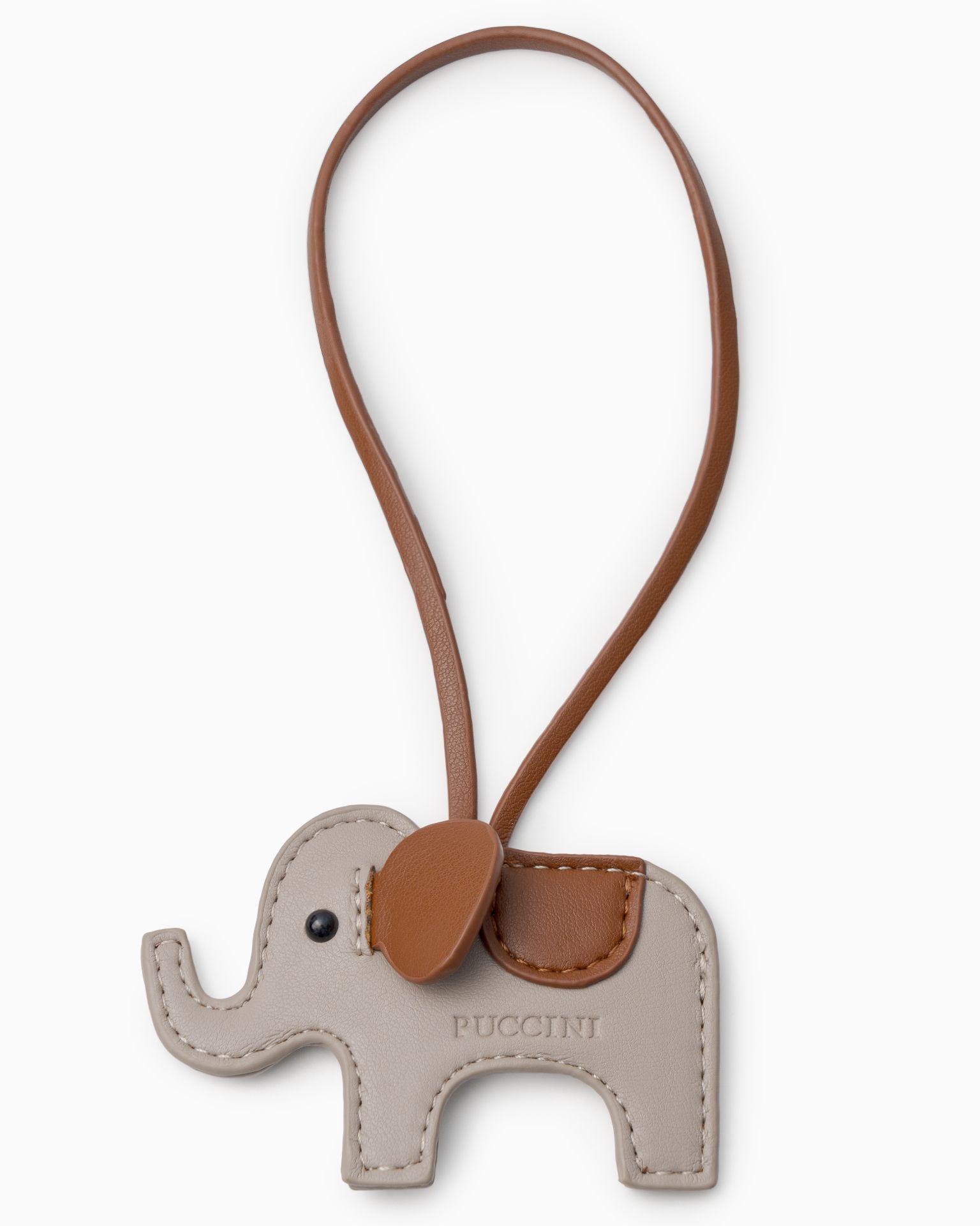 Charms do torebki słoń szary