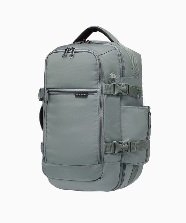 Zestaw plecak wielofunkcyjny do samolotu + sling bag zielony