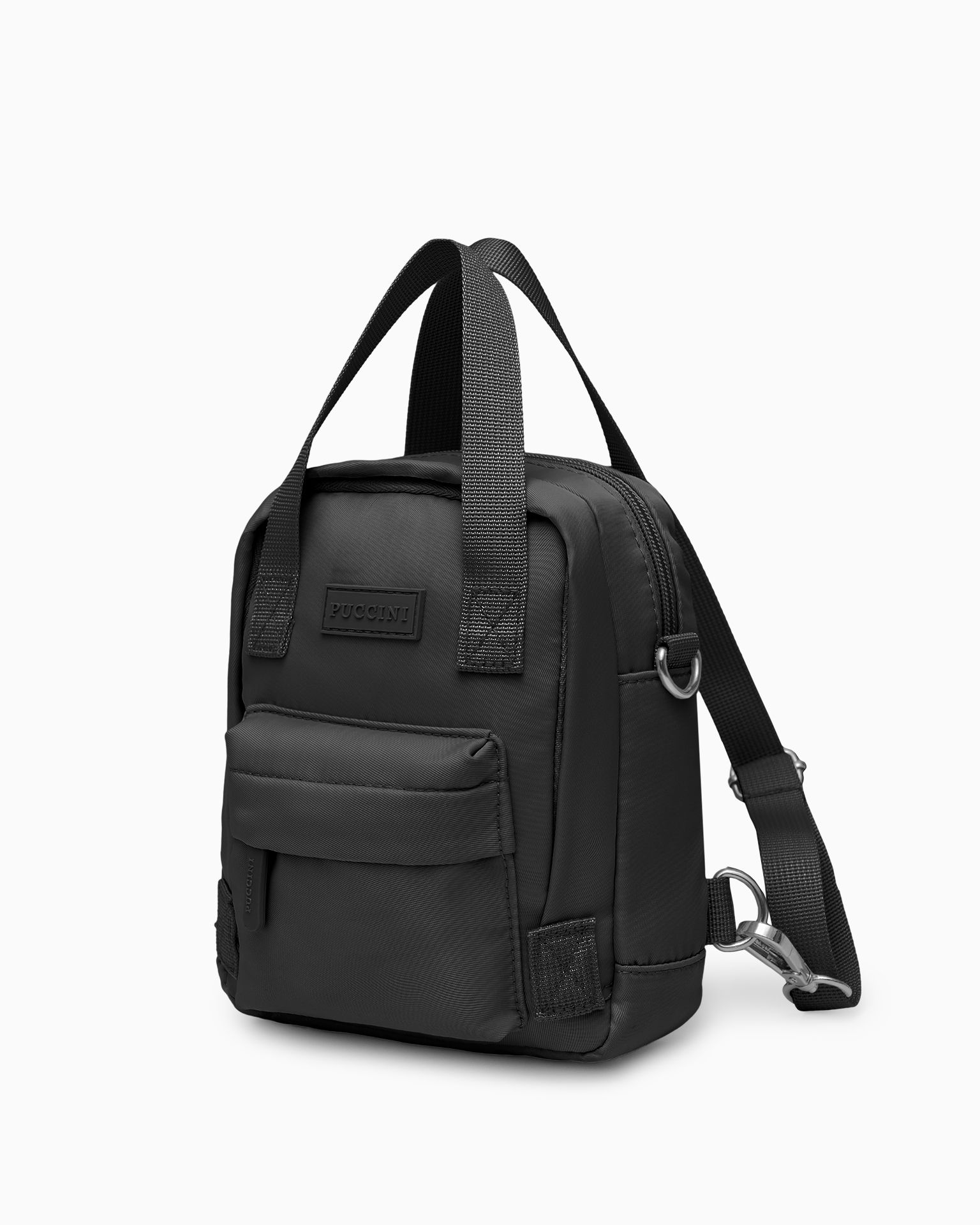 Plecak z torebką 2w1 mini czarny