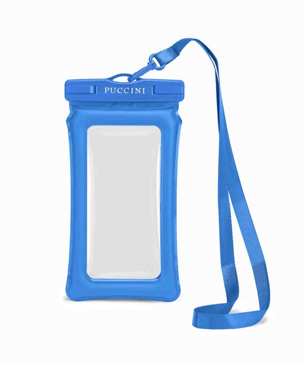 Etui na telefon wodoodporne niebieskie