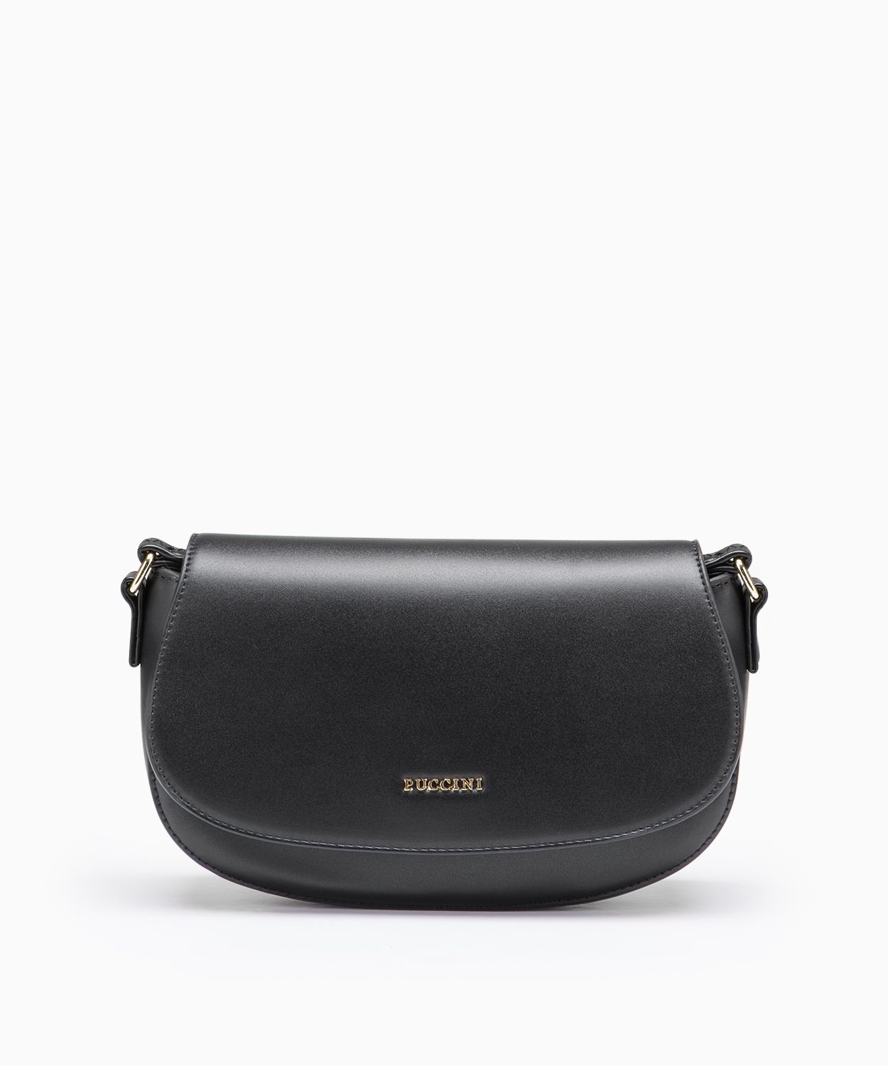 Torebka bagietka crossbody czarna