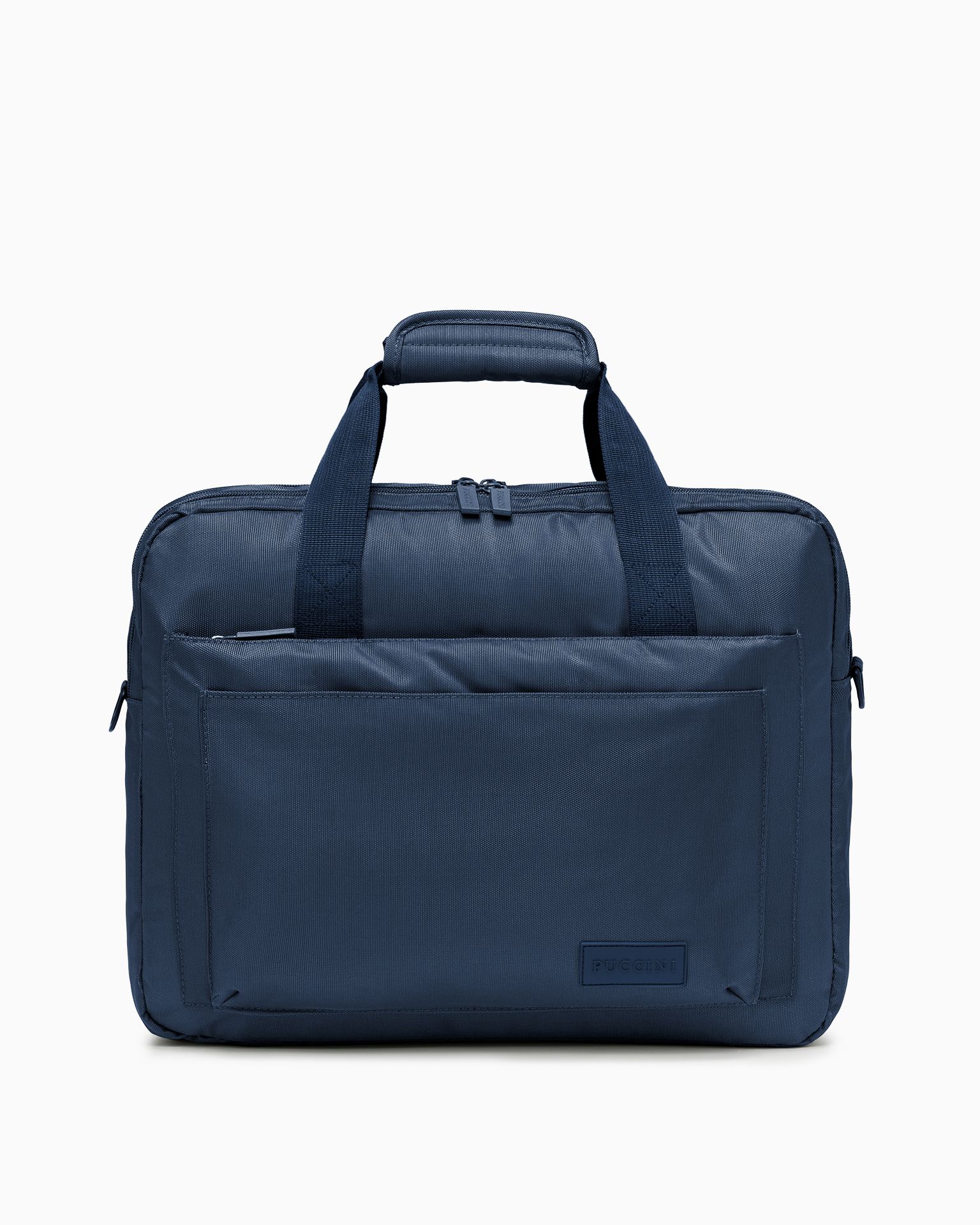 Torba na laptop 17 cali materiałowa granatowa