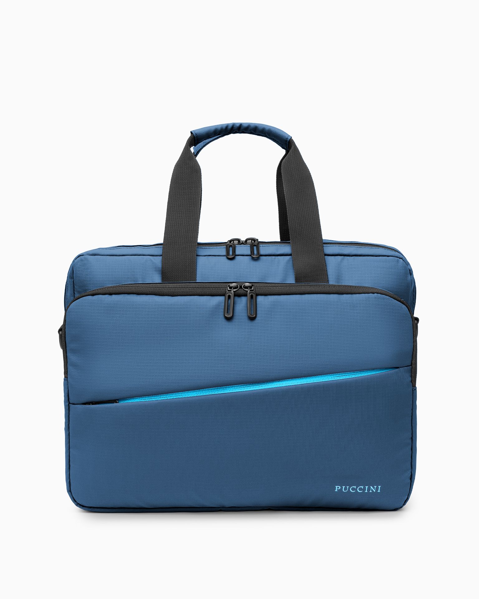 Torba na laptopa 15,6 cali z kieszeniami granatowa