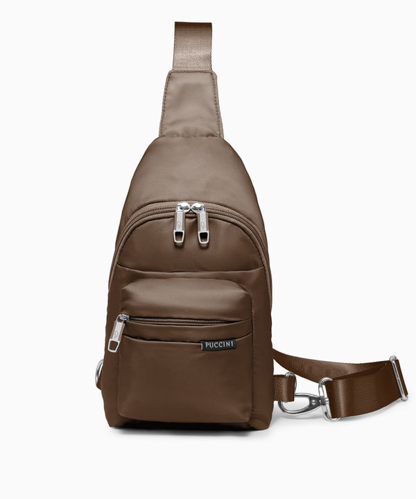 Plecak na jedno ramię Sling Bag - brązowy