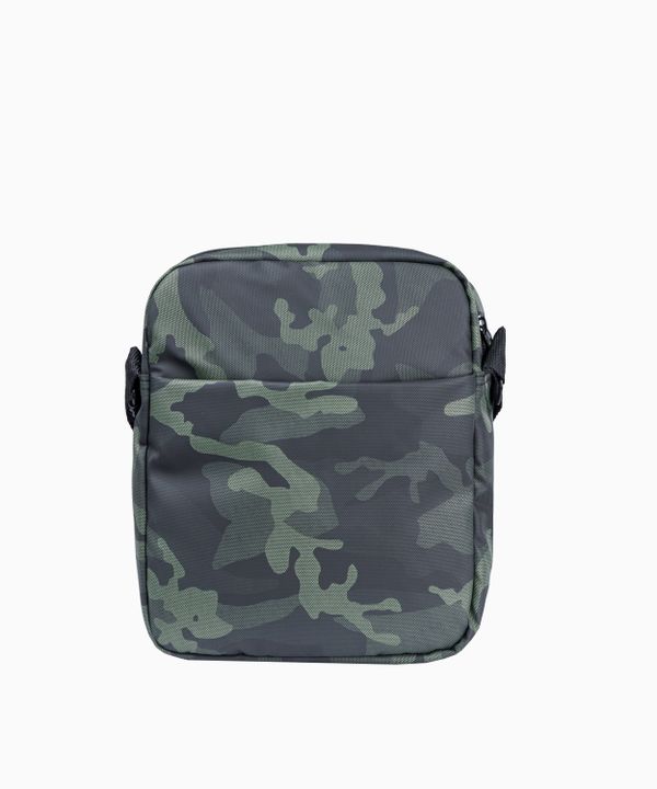 Zielona torba męska we wzór camo