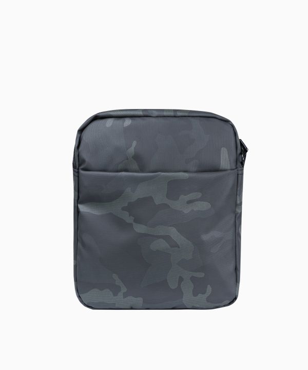Antracytowa torba męska we wzór camo