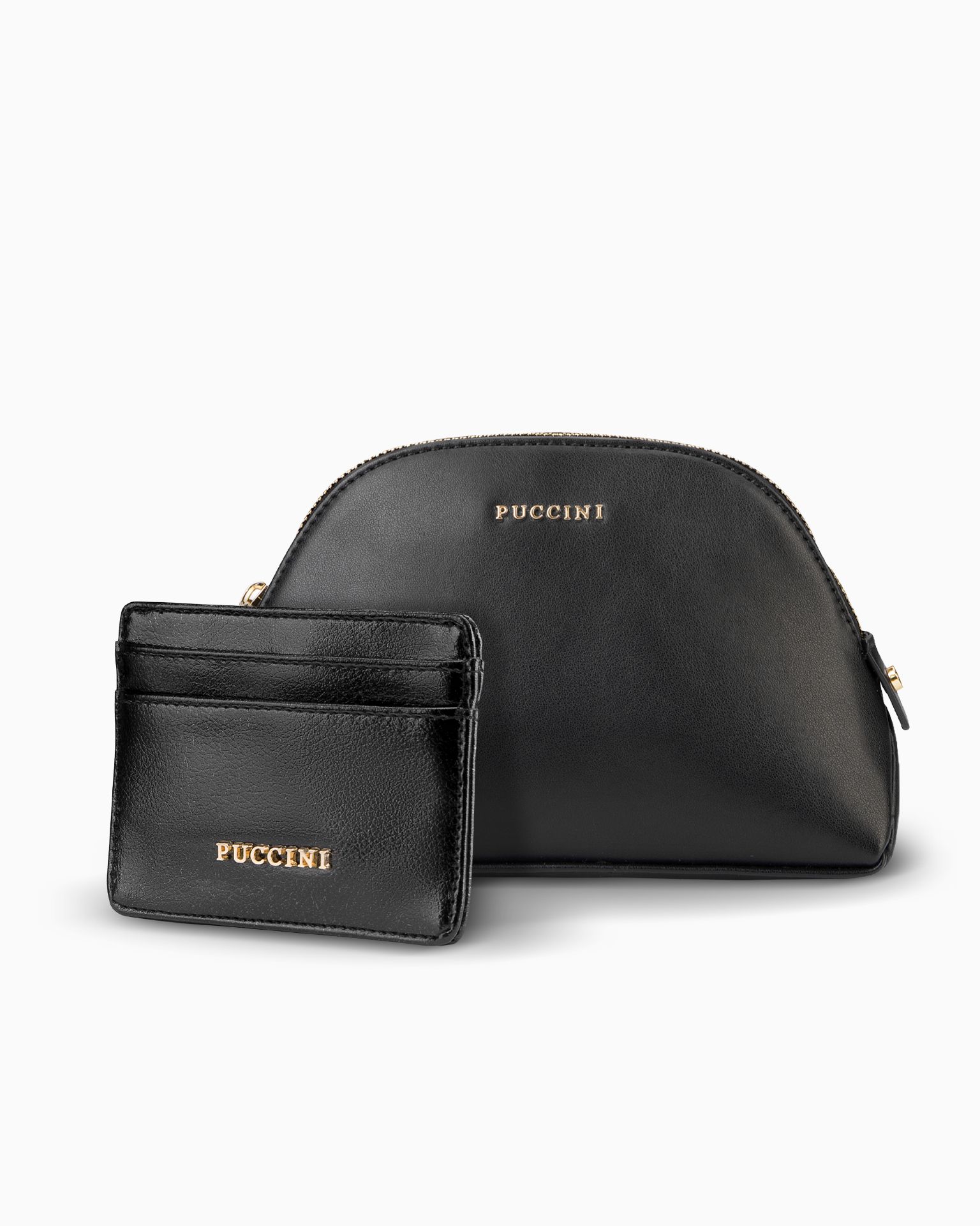Zestaw kosmetyczka damska + etui na karty